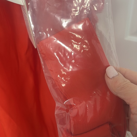 NWT Mersea Tulum Women’s Dress In Sunset. Sz L. 34" long, pit to pit 22" - Picture 7 of 11